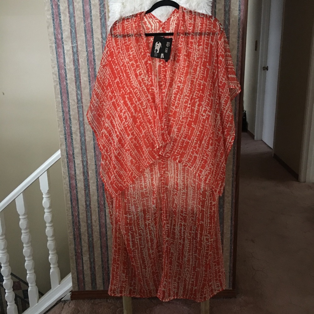 NWT - GUESS wear two ways beach cover-up